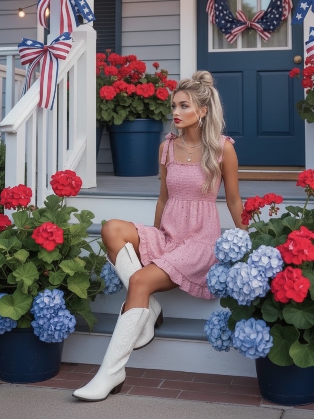 HYFVE Pink Tie-Shoulder Mini Dress - Picture 6 of 13